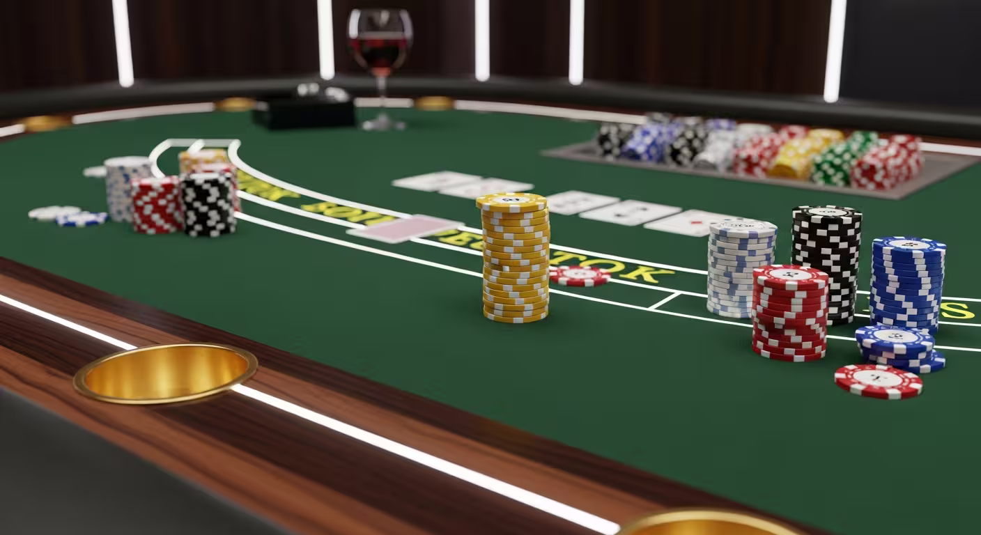 Joueur CasinoChan encaissant calmement un gros gain et quittant la table en 2026