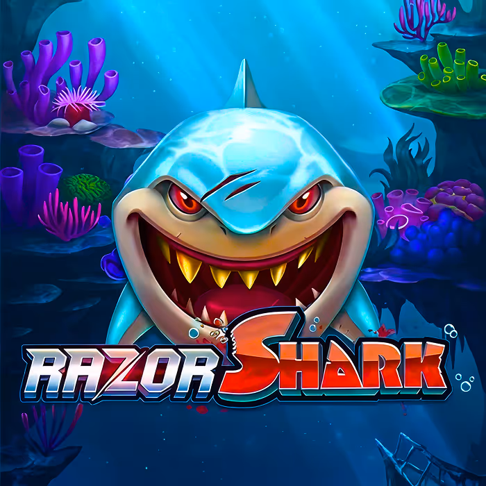 Razor Shark deep sea slot featuring dangerous predators and mystery stacks mechanics